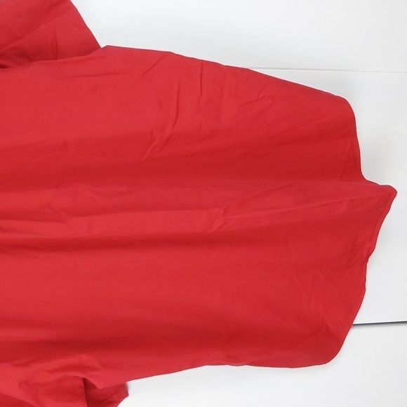 Ralph Lauren Short sleeve Red Button down Blue PONY Shirt preppy Sz.XXL - Picture 7 of 9